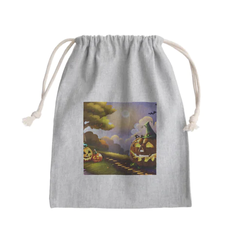 ハロウィンの日に使えるめちゃ可愛グッズ Mini Drawstring Bag