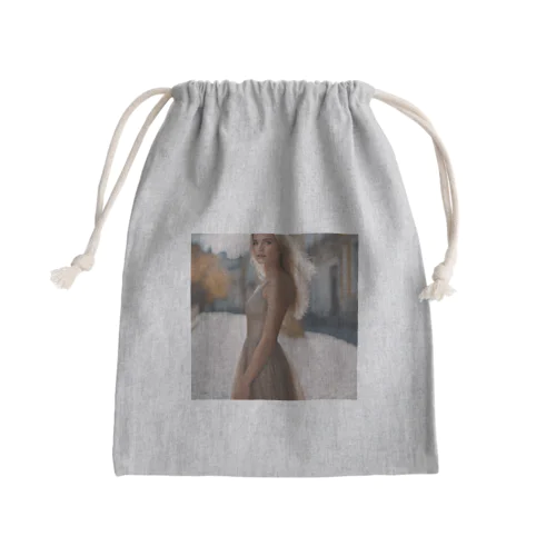 美の響き Mini Drawstring Bag