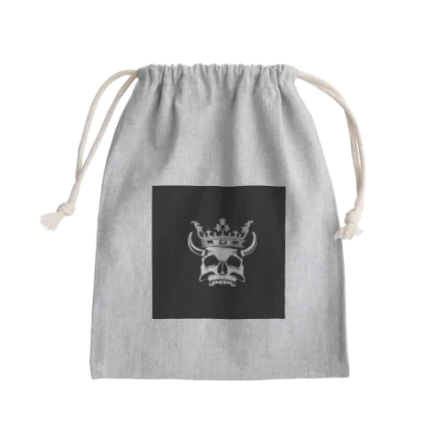 AI制作シリーズ　ドクロ☠ Mini Drawstring Bag