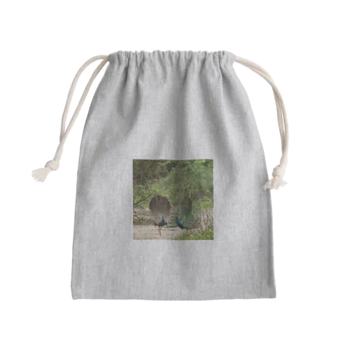 自然な色彩 Mini Drawstring Bag