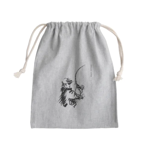 食ったー Mini Drawstring Bag