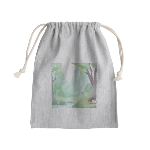 やっと見つけた秘境✨ Mini Drawstring Bag