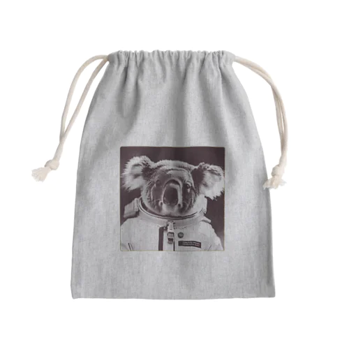 コアラ大佐🌱 Mini Drawstring Bag