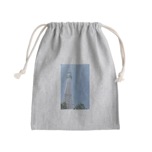 TOKYO SKYTREE Mini Drawstring Bag