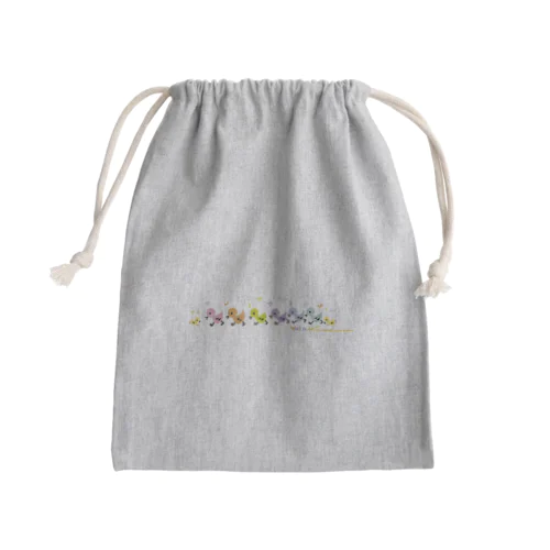 yokoアヒルガーガーシリーズ Mini Drawstring Bag