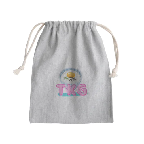 TKG（卵かけごはん！） Mini Drawstring Bag