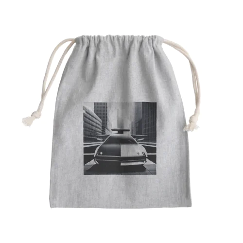 サイバーパンク　フライングカー Mini Drawstring Bag