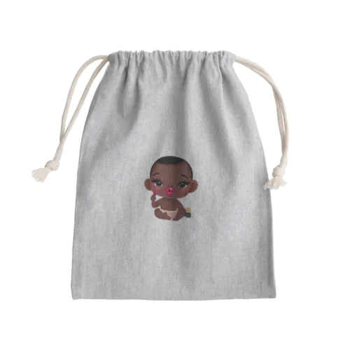 CUTE BABY Mini Drawstring Bag