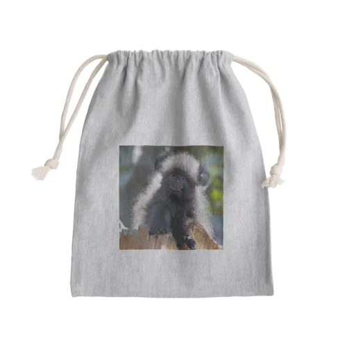 珍しい動物 Mini Drawstring Bag