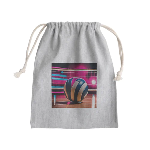 がんばれニッポン Mini Drawstring Bag