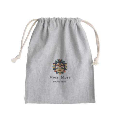 Moss Moss Mini Drawstring Bag