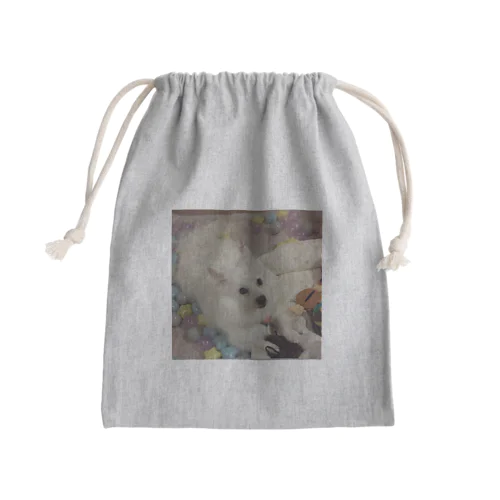 愛犬パールグッズ　Mipa♥日本スピッツ Mini Drawstring Bag