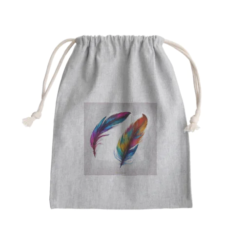 シンプル  Mini Drawstring Bag