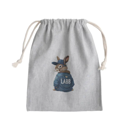 ウサギLABB Mini Drawstring Bag