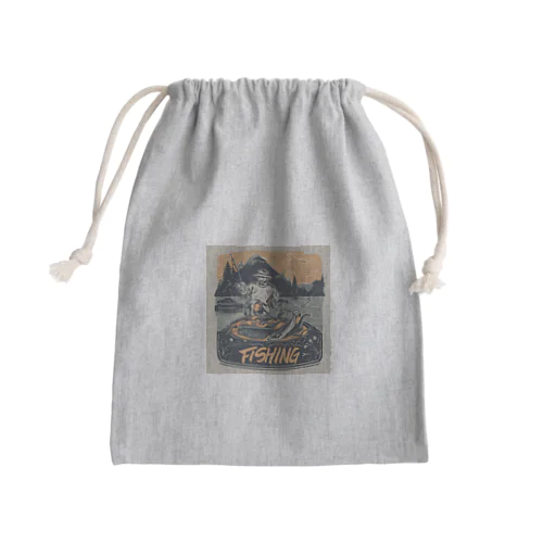 enjoy fishing yuu1994 Mini Drawstring Bag