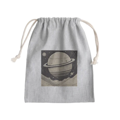 氷の環 Mini Drawstring Bag