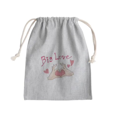 BIGLOVE Mini Drawstring Bag