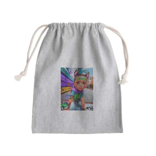 さすがラテン可愛い Mini Drawstring Bag