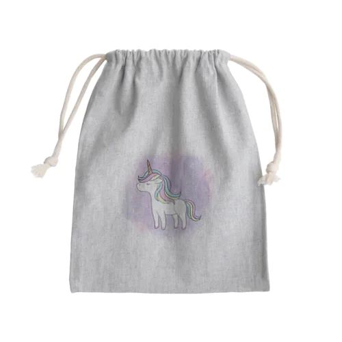 ファンシーユニコーン Mini Drawstring Bag