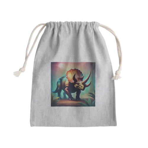 トリケラ Mini Drawstring Bag