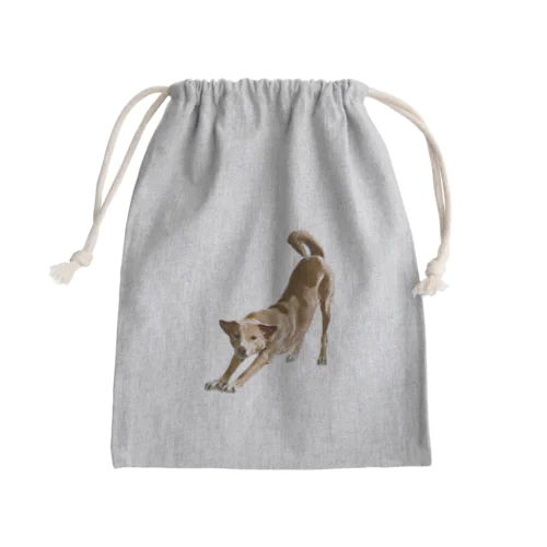 のびするなずな Mini Drawstring Bag