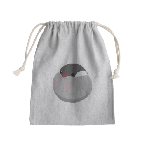 ぴいたん(ぶんちょう) Mini Drawstring Bag