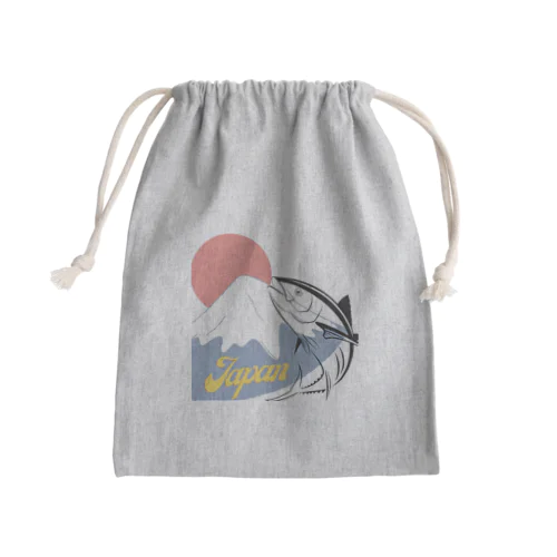 the日本 Mini Drawstring Bag