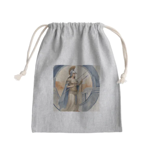 ギリシャ神話風アテナ Mini Drawstring Bag