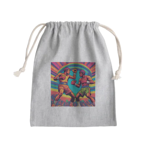 エキサイトボクシング Mini Drawstring Bag