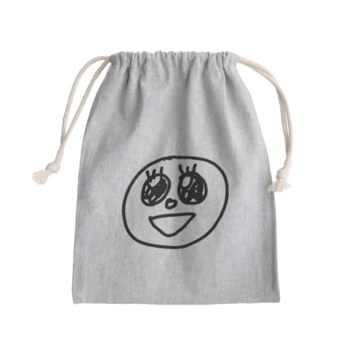 ニコニコキラキラおハゲちゃん Mini Drawstring Bag