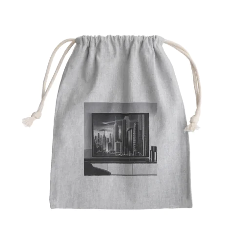 UrbanEcho（都市のこだま） Mini Drawstring Bag