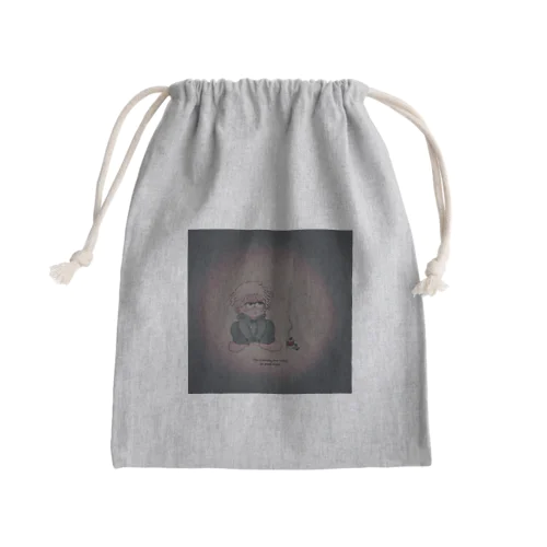 Hi boy Mini Drawstring Bag
