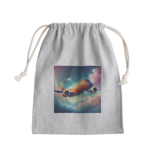 幻想飛行機 Mini Drawstring Bag