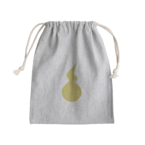 人魂（黄色） Mini Drawstring Bag