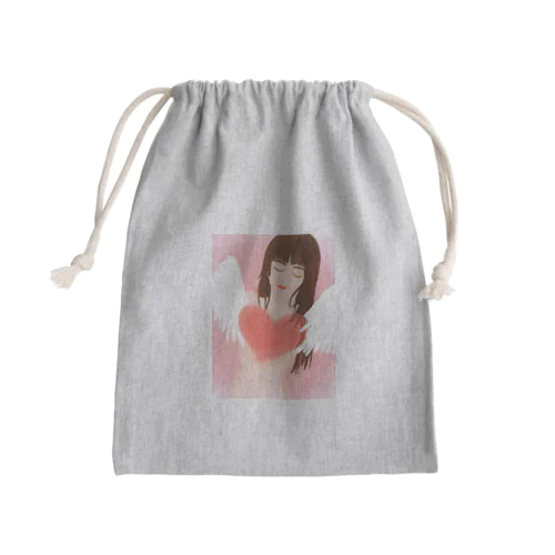 Love Yourself Mini Drawstring Bag