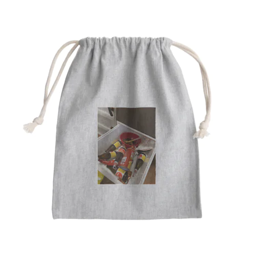 ゴミ屋敷 Mini Drawstring Bag