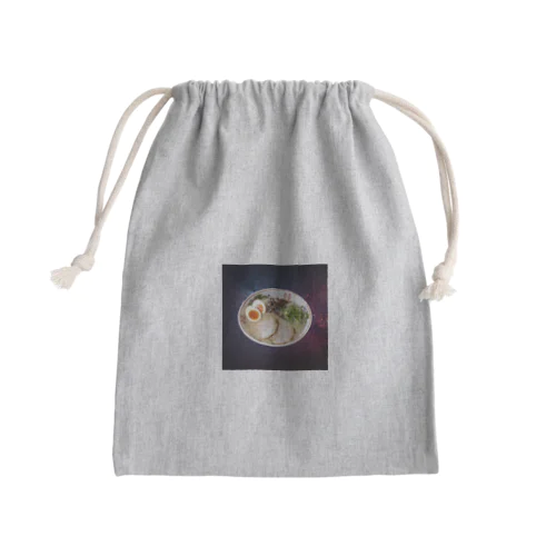 とんこつラーメン(宇宙) Mini Drawstring Bag