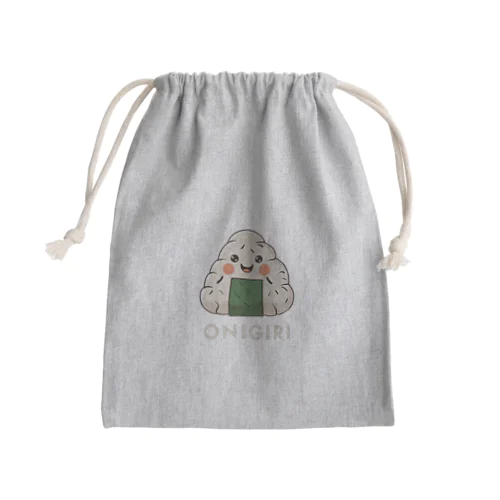 おにぎりくん Mini Drawstring Bag