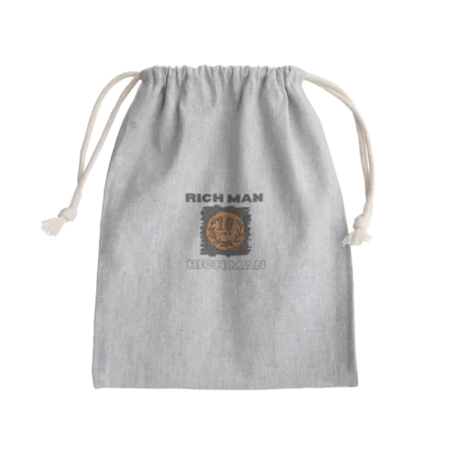 リッチマン3 Mini Drawstring Bag