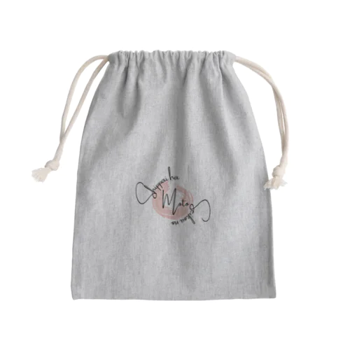 失敗は成功の基 Mini Drawstring Bag