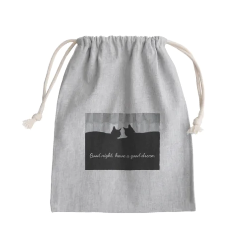 cs silhouette Mini Drawstring Bag