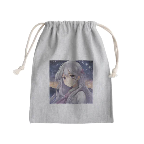 谷田 美絵（たにだ みえ） Mini Drawstring Bag