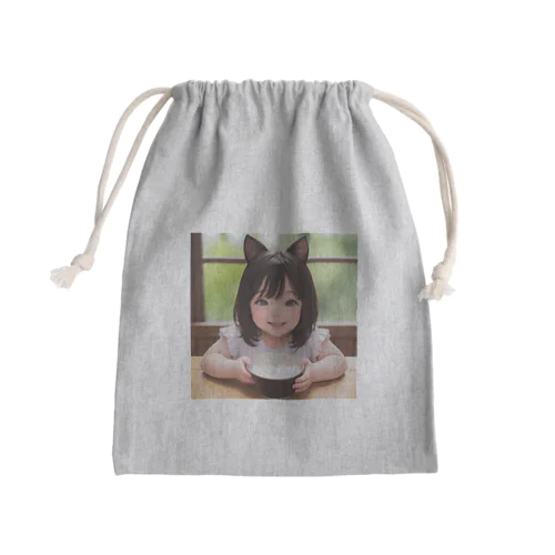 子供美少女グッズ Mini Drawstring Bag