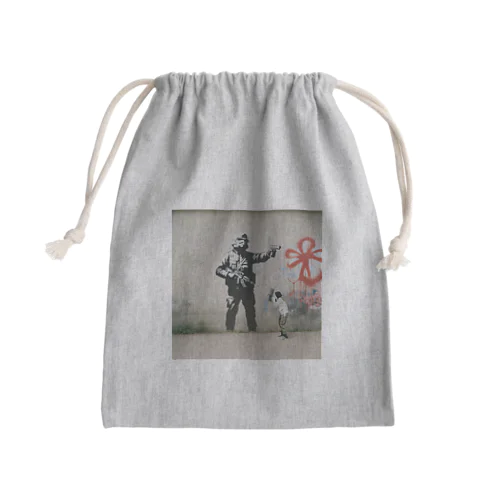 戦争と平和 Mini Drawstring Bag