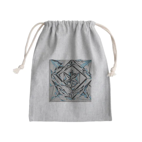 輝くダイヤモンドのグッズ Mini Drawstring Bag