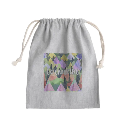 カラフルテントでGO CAMPING 2 Mini Drawstring Bag