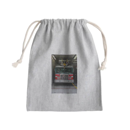 消防車 Mini Drawstring Bag