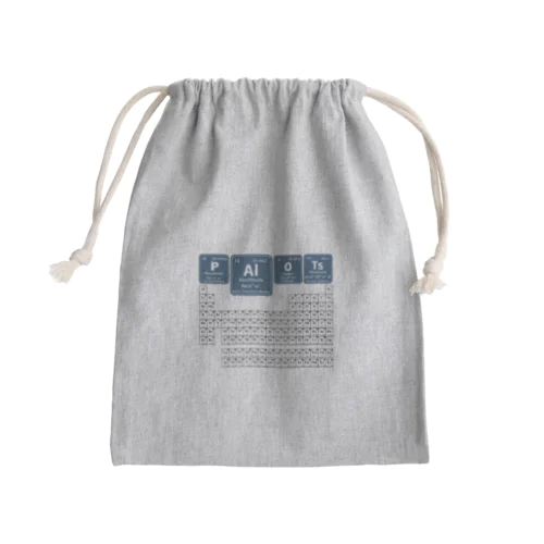 元素記号の虜 Mini Drawstring Bag