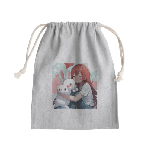 トリンとうさタン Mini Drawstring Bag