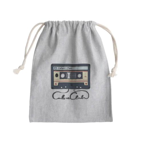 [ Culture Club ] CASSETTE TAPE 巾着袋 Mini Drawstring Bag